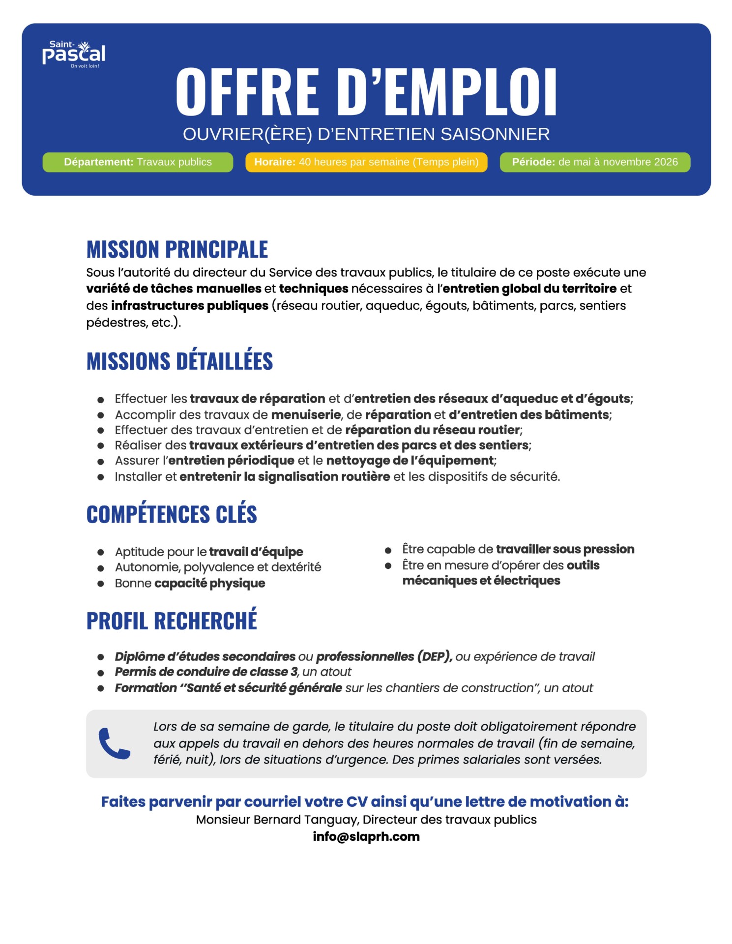 image principale offre d'emploi